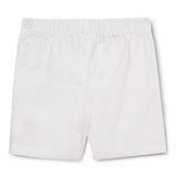 Baby Girls White Shorts