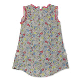 Baby Girls Sleeveless Printed Hanky Dress
