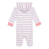 Baby Essentials Girls Hooded Full Sleeve Sleepsuit