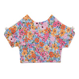 Kid Girls Kimono Sleeve Cropped Top
