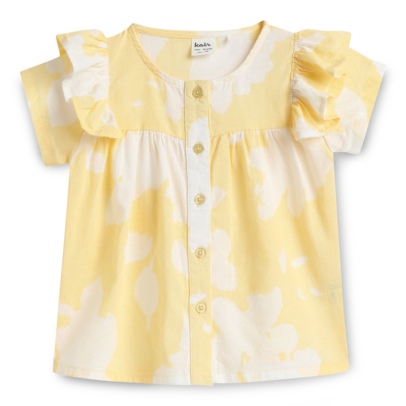 Baby Girls Set Half Sleeve Top with Shorts and Head Band (3Pcs Set)