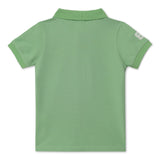 Baby Boys Collar Neck Half Sleeve Polo T-Shirt