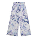 Kid Girls Sleeveless Top with Wide Leg Pant 2Pcs Set