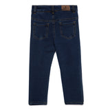 Baby Boys Blue Knitted Denim Pant