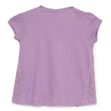Baby Girls Round Neck Puff Sleeve Top