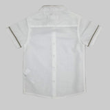 Baby Boys Corduroy Playsuit with Shirt( 2Pcs Set)