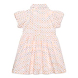 Girls Collar neck Balloon sleeve Dress With Head band