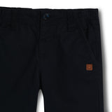 Baby Boys Solid Stretch Twill Shorts