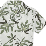Kid Boys Safari Neck Half Sleeve Printed Shirt