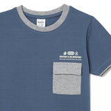 Kid Boys Round Neck Half Sleeve T-Shirt