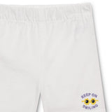 Baby Girls White Shorts