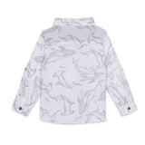 Baby Boys Collar Neck Roll up Sleeve Exclusive Shirt