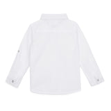 Baby Boys Collar Neck Roll up Sleeve Exclusive Shirt