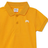Baby Boys Collar Neck Half Sleeve Polo T-Shirt