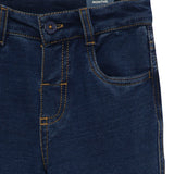 Baby Boys Blue Knitted Denim Pant