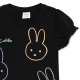 Baby Girls Puff Sleeve Graphic T-Shirt
