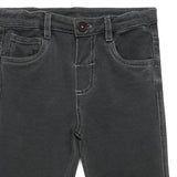 Baby Boys Black Knitted Denim Pant