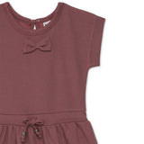 Kid Girls Mauve Kimono Sleeve Dress