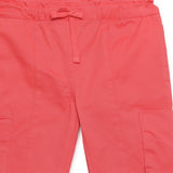 Baby Girls Drawcord Cargo Jogger Pant