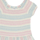 Kid Girls Round Neck Raglan Sleeve Jumpsuit