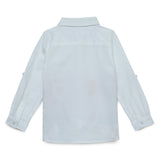 Baby Boys Collar Neck Graphic Shirt