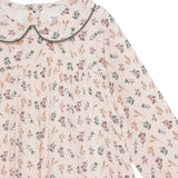 Kid Girls Peter Pan Collar Neck Dress