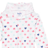 Baby Essentials Girls Hooded Full Sleeve Sleepsuit