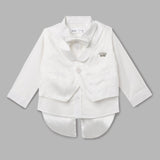 Baby Boys White Party Wear(5 Pcs Gift Set)
