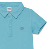 Baby Boys Collar Neck Half Sleeve Polo T-Shirt