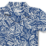 Kid Boys Safari Neck Half Sleeve Printed Shirt