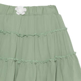 Baby Girls Layered Green Skirt