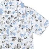 Kid Boys Safari Neck Half Sleeve Printed Shirt