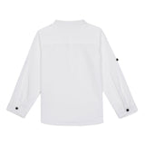 Baby Boys Collar Neck Roll up Sleeve Exclusive Shirt
