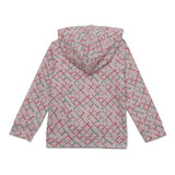 Baby Girls Printed Full Sleeve Hooded Jacket