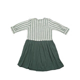 Kids Girls 3/4th Sleeve Dress