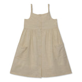 Kid Girls Spaghetti Dress With Inner T-Shirt(2pcs set)