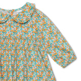Baby Girls Peter Pan Collar with Full Sleeve Dress