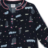 Baby Girls Classic Navy Top