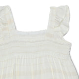 Baby Girls Butterfly Sleeve Pinafore Dress