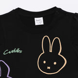 Baby Girls Puff Sleeve Graphic T-Shirt