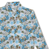 Kid Girls Collar Neck Classic Printed Top