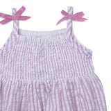 Baby Girls Gingham Checks Spaghetti Top With Bloomer Shorts 2pcs Set