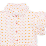 Girls Collar neck Balloon sleeve Dress With Head band