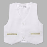 Baby Boys White Party Wear Set(6pcs Gift Set)