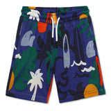 Boys Collar Neck Half Sleeve Shirt With Shorts(2pcs co-ord set)