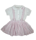 Baby Girls Decorative Suspender Dress