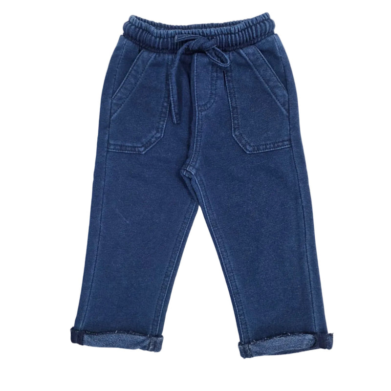 Baby Girls Knitted Denim Pant