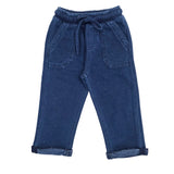 Baby Girls Knitted Denim Pant