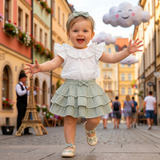 Baby Girls Dress With Headband (2pcs Set)