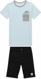 Kid Boys Round Neck Half Sleeve T-Shirt